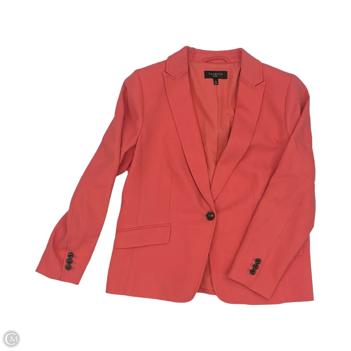 Blazer By Talbots In Orange, Size: 12p