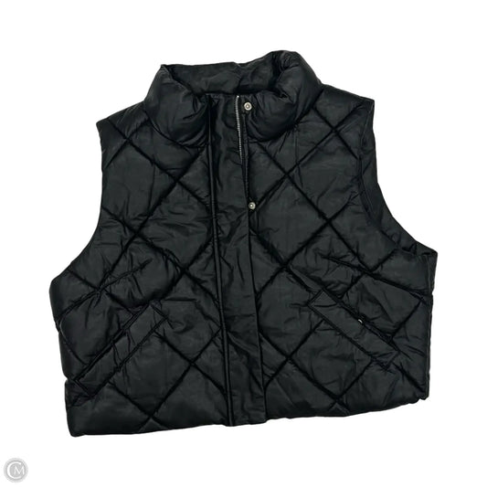 Vest Puffer & Quilted By Clothes Mentor In Black, Size: Xl