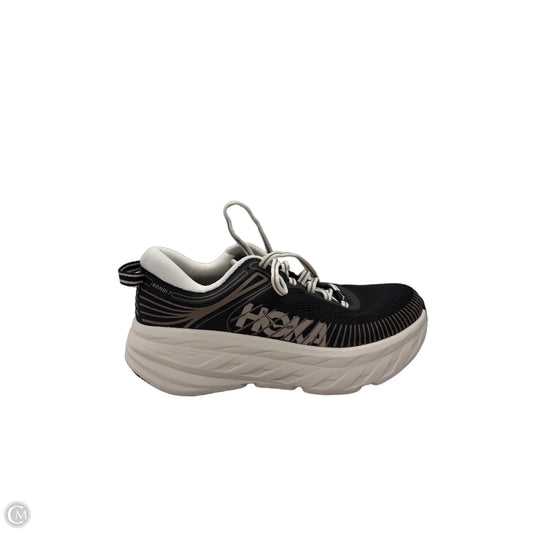 Shoes Athletic By Hoka In Black & Brown, Size: 6