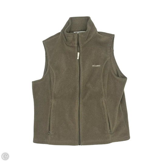 Vest Fleece By Columbia In Brown, Size: Xl