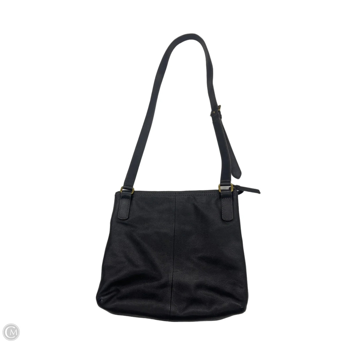Crossbody Leather By Fossil, Size: Medium