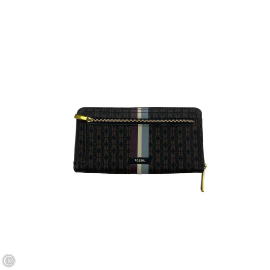 Wallet By Fossil, Size: Large