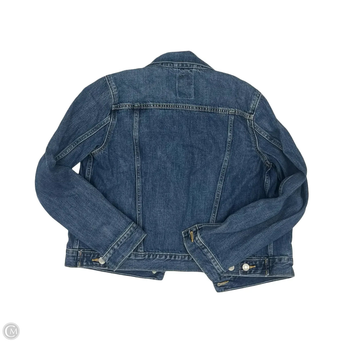 Jacket Denim By Gap In Blue Denim, Size: Mp