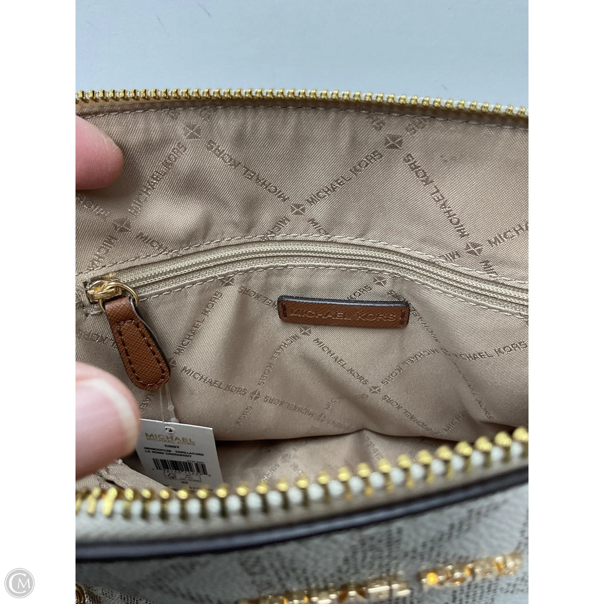 Crossbody Designer By Michael Kors, Size: Small
