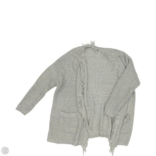 Sweater Cardigan By Maurices In Grey, Size: Xl