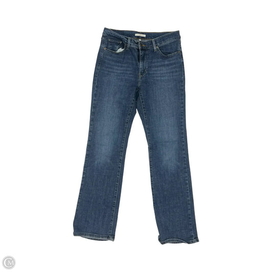 Jeans Boot Cut By Levis In Blue Denim