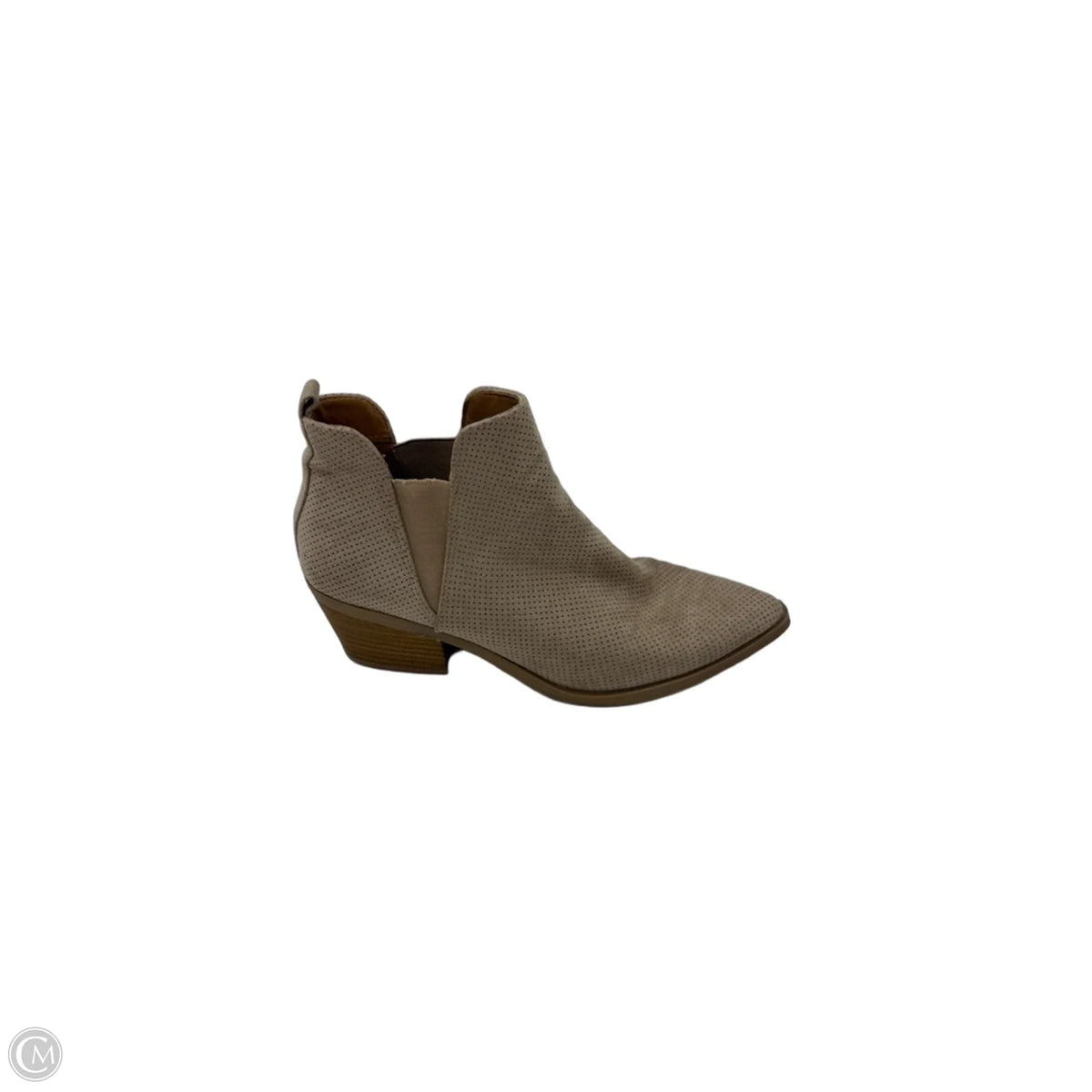 Boots Ankle Heels By Universal Thread In Tan, Size: 8.5