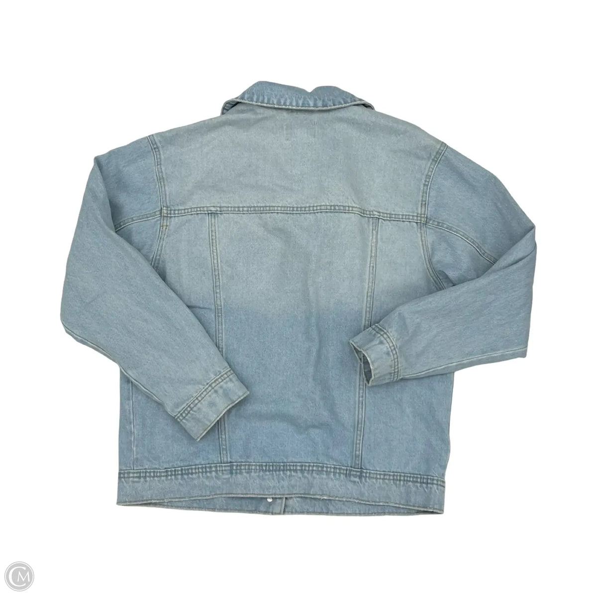 Jacket Denim By Universal Thread In Blue Denim, Size: M