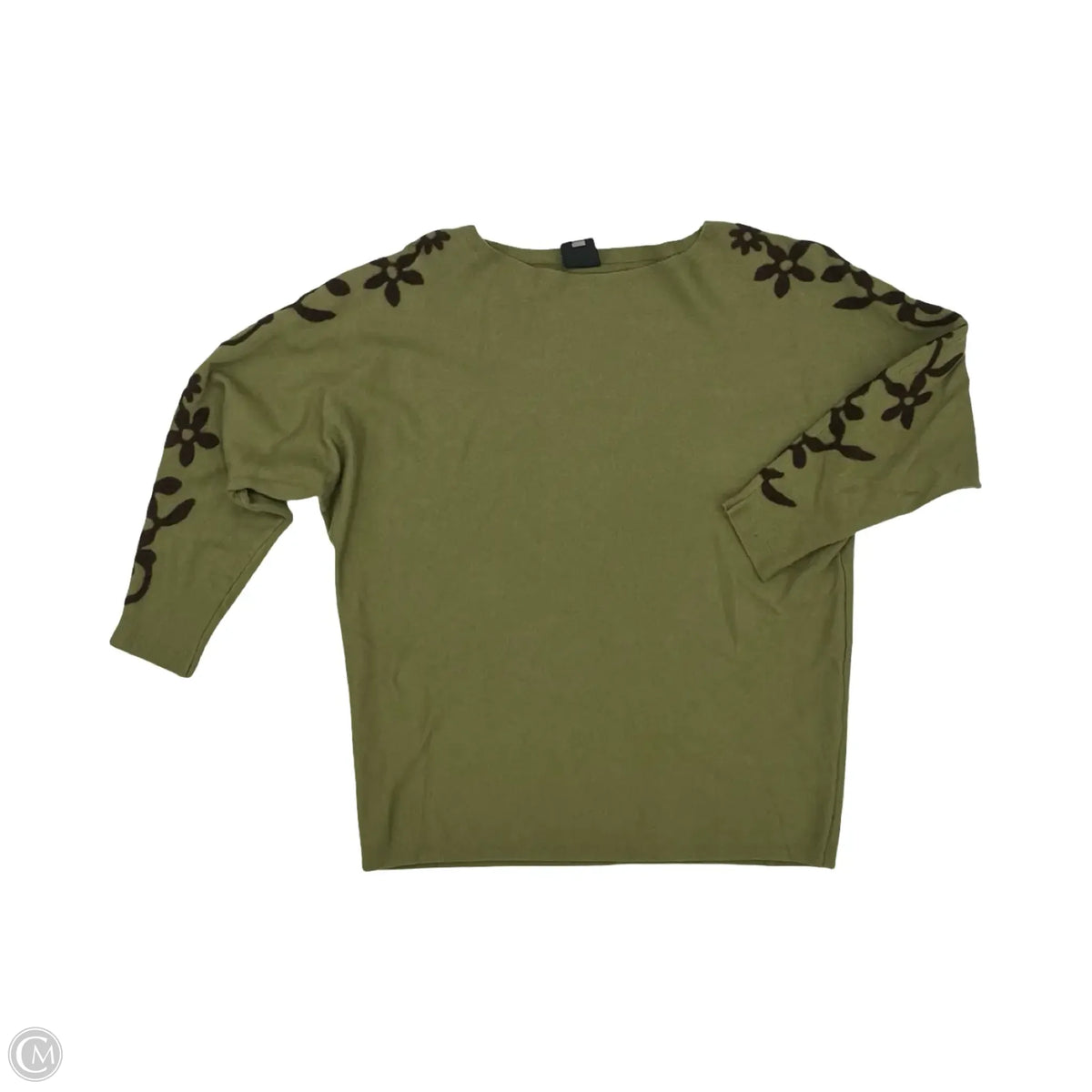 Sweater By Aaeda In Black & Green, Size: S