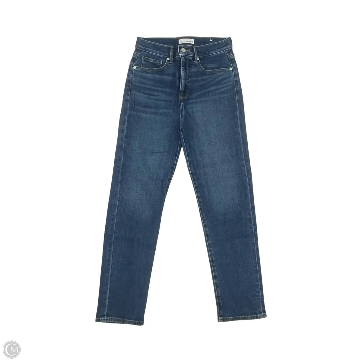Jeans Straight By Loft In Blue Denim, Size: 2