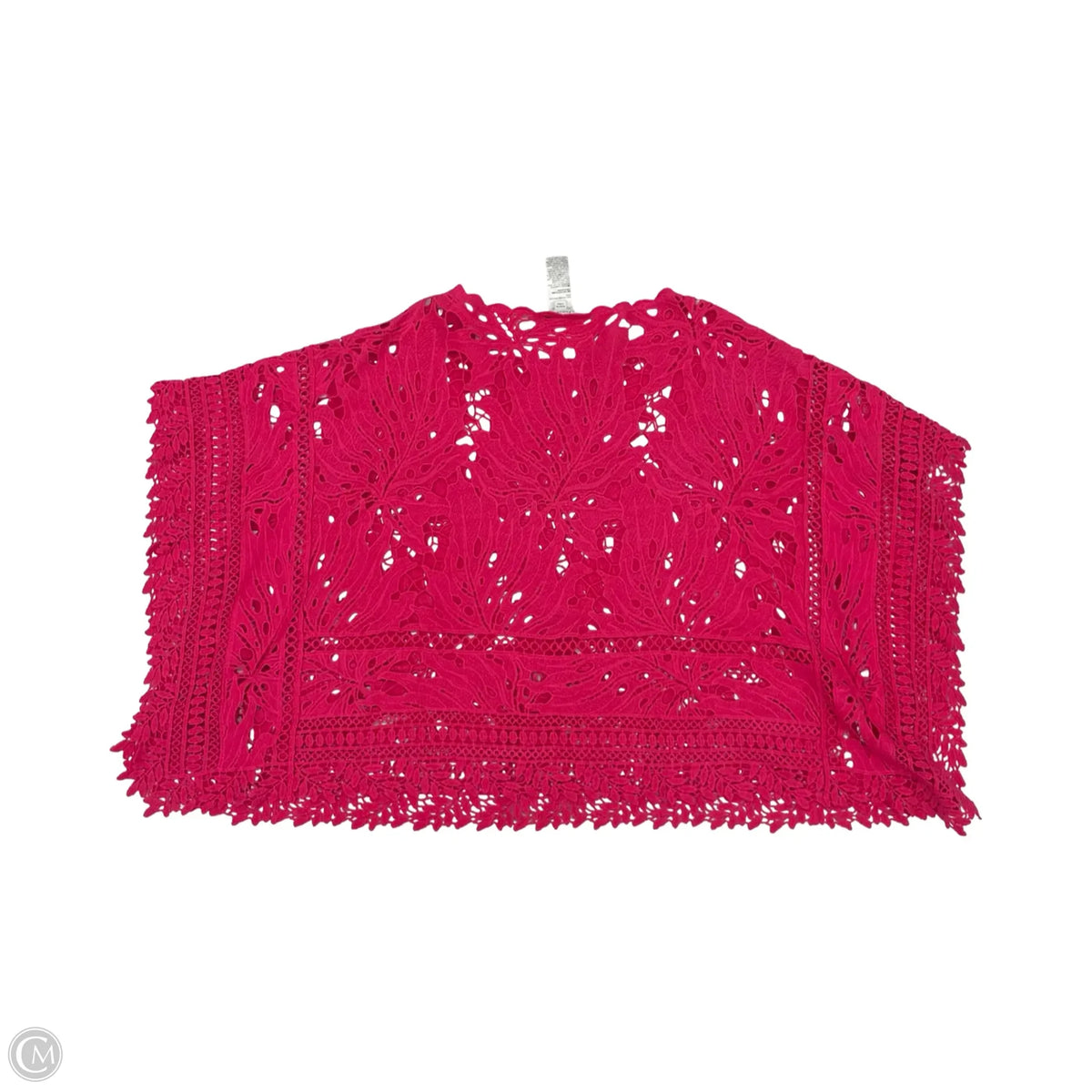 Poncho By Chicos In Pink, Size: S