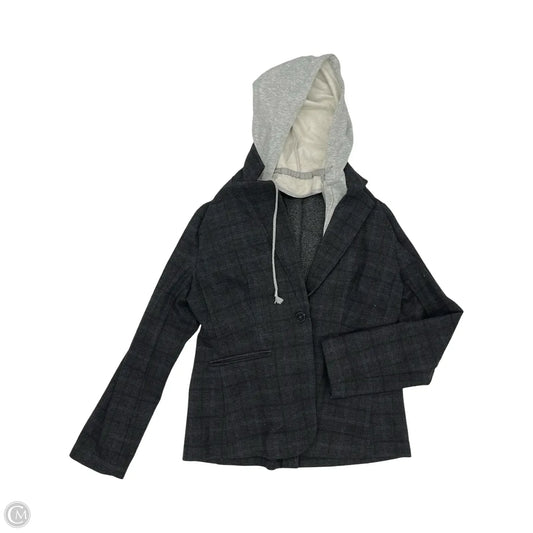 Blazer By Tahari In Black & Grey, Size: L