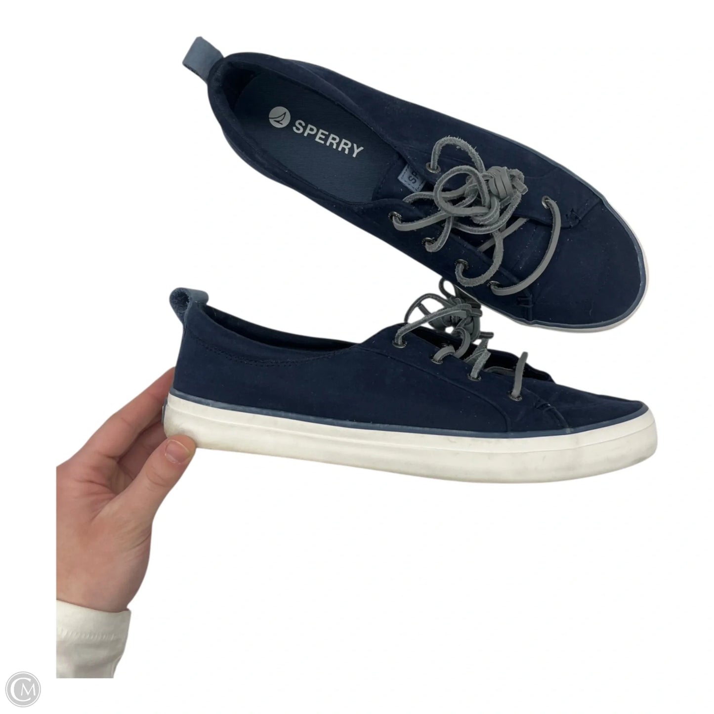 Shoes Flats By Sperry In Navy, Size: 9.5