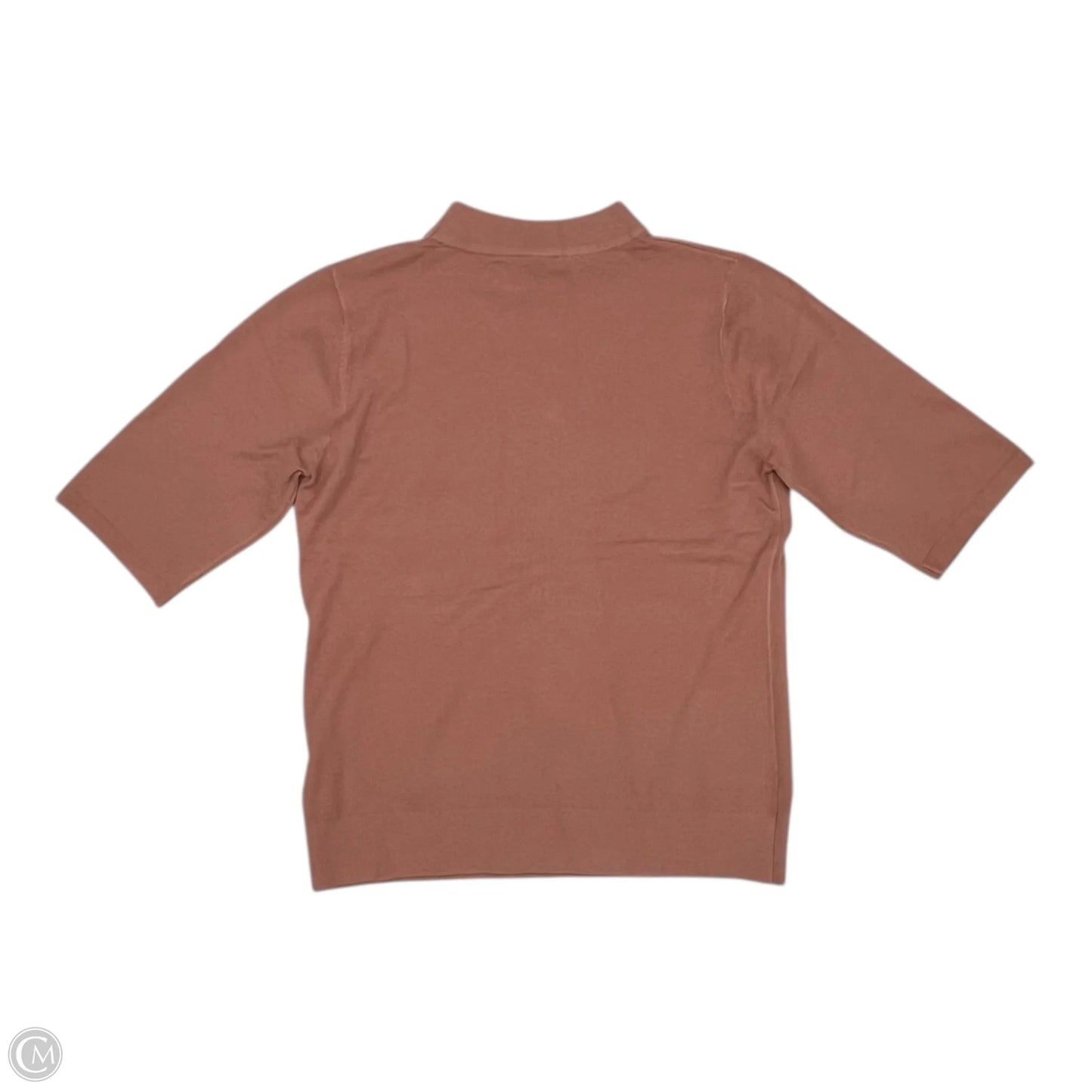 Sweater Short Sleeve By Milano In Pink, Size: S