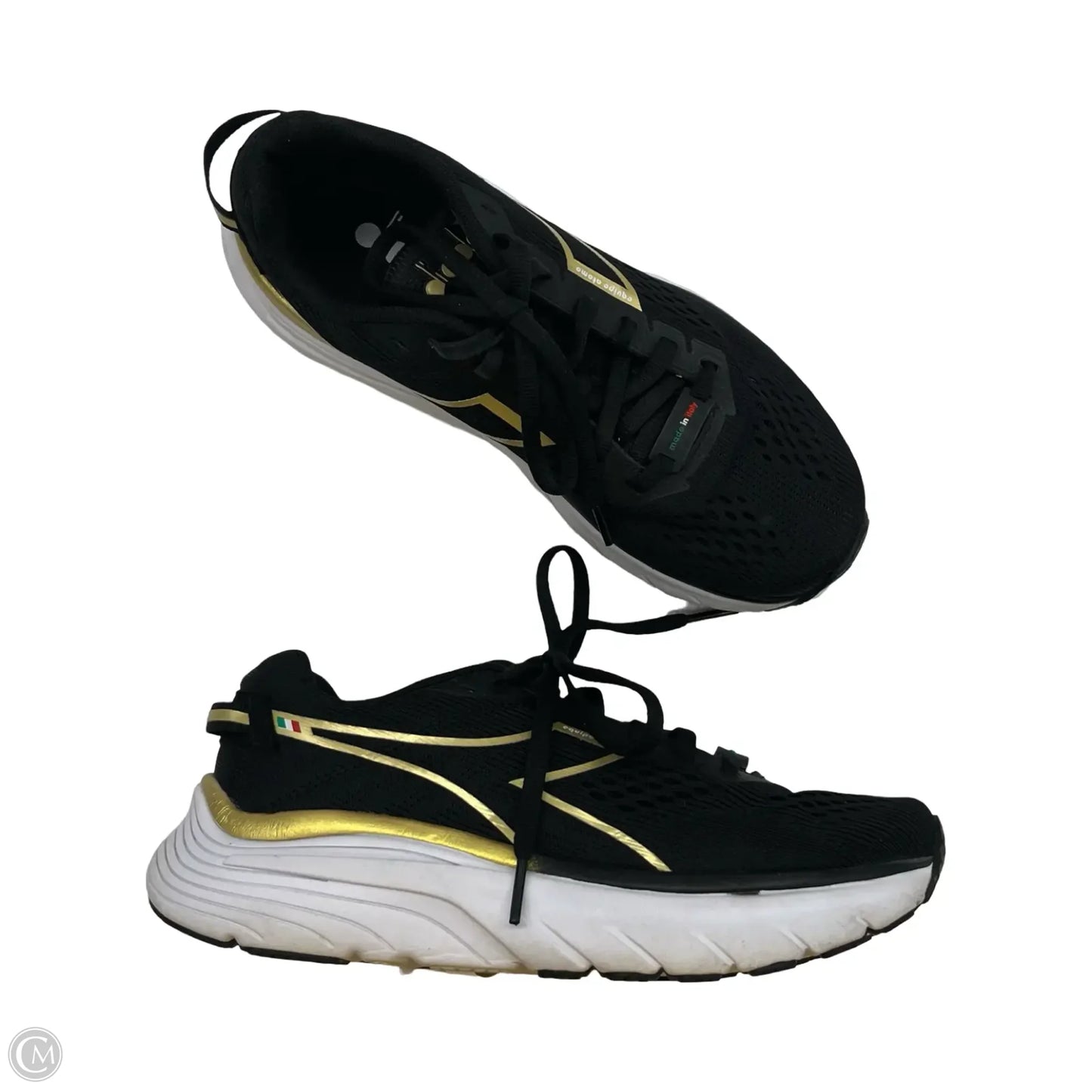 Shoes Athletic By Clothes Mentor In Black, Size: 7