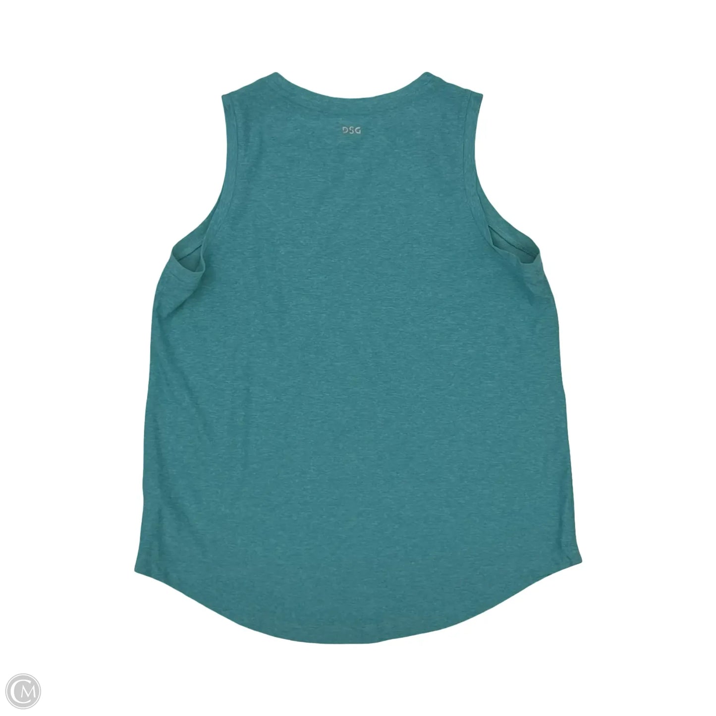 Athletic Tank Top By Dsg Outerwear In Teal, Size: S