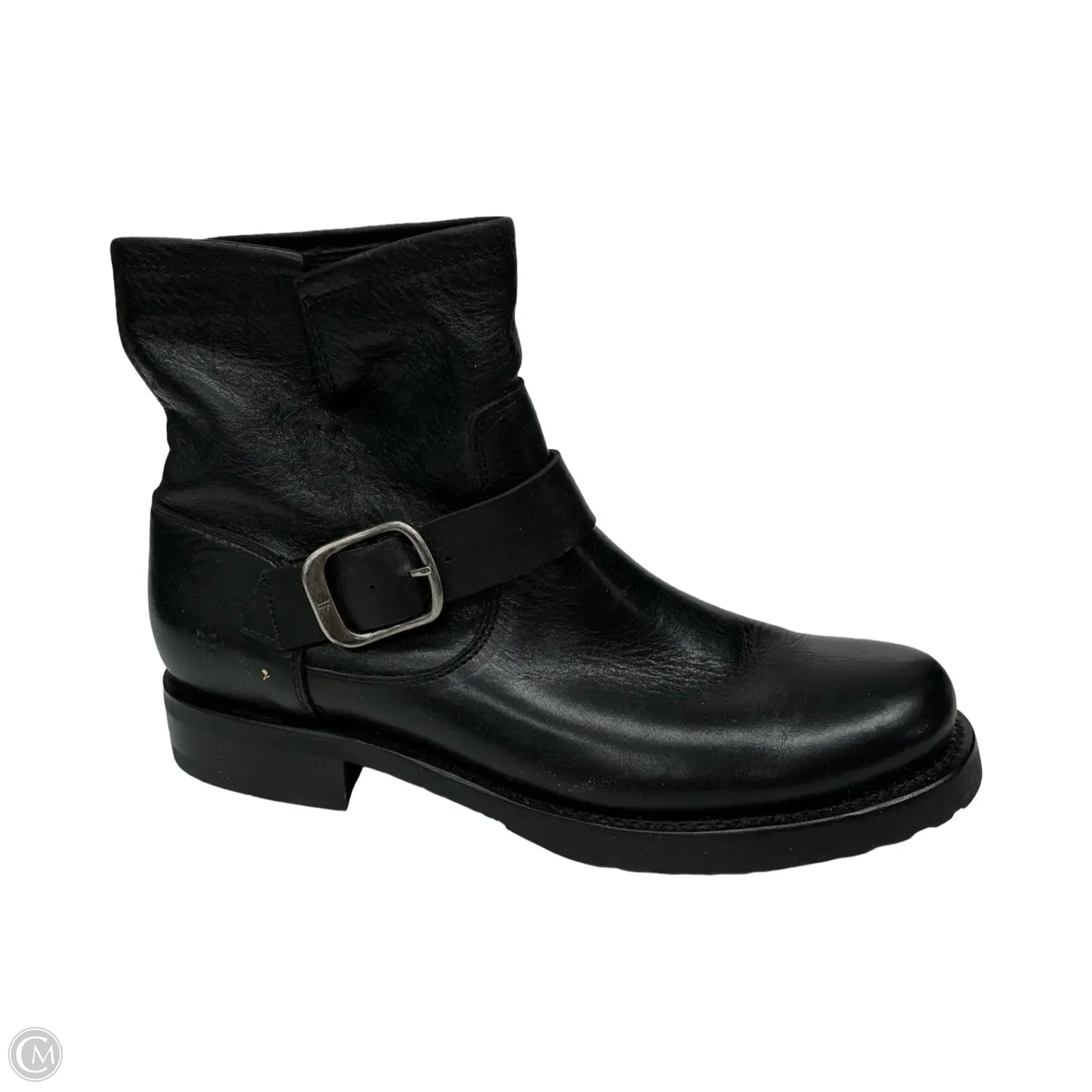 Boots Designer By Frye In Black, Size: 7