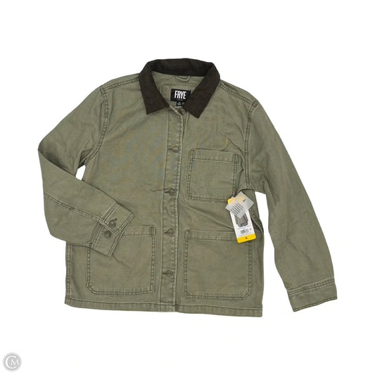 Jacket Designer By Frye In Green, Size: M