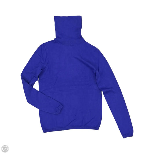Sweater By Ann Taylor In Purple, Size: Xs