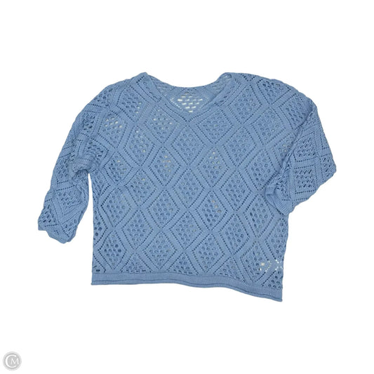 Sweater By Cme In Blue, Size: 3x
