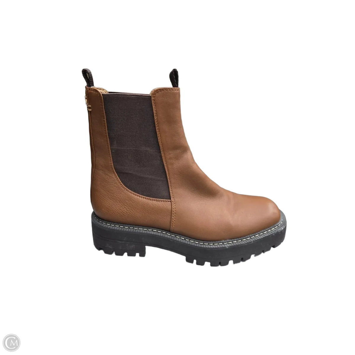 Boots Leather By Sam Edelman In Brown, Size: 8