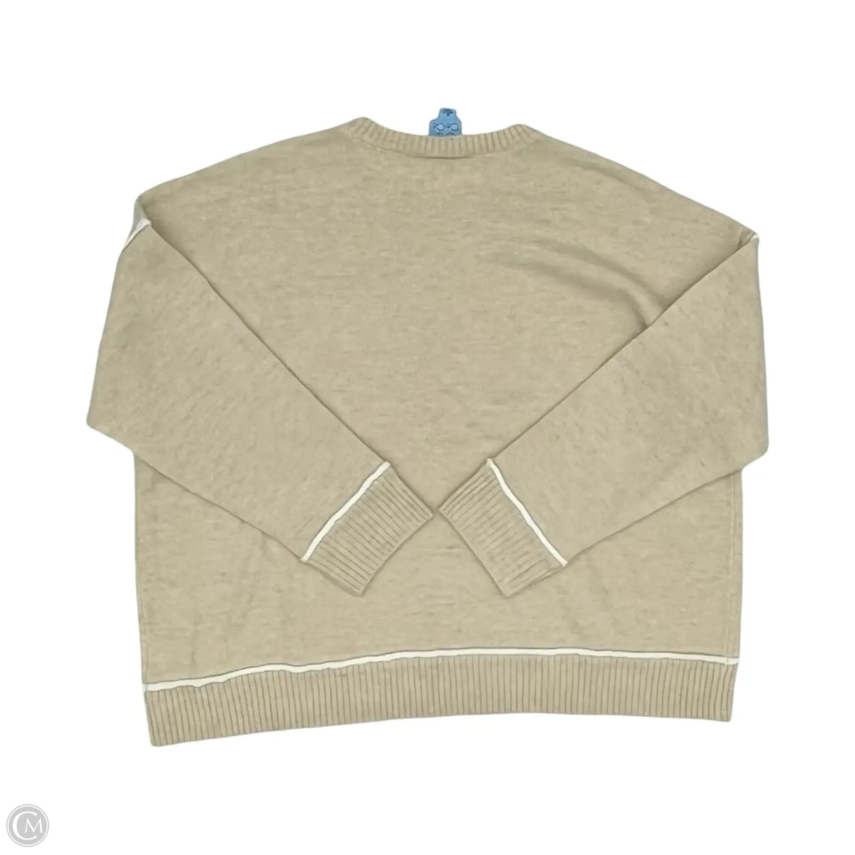 Sweater By Cece In Tan, Size: Xl