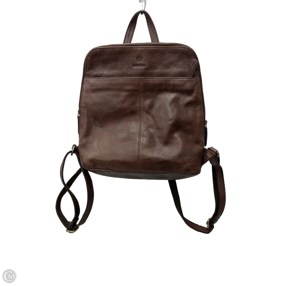 Backpack Leather By Clothes Mentor, Size: Small