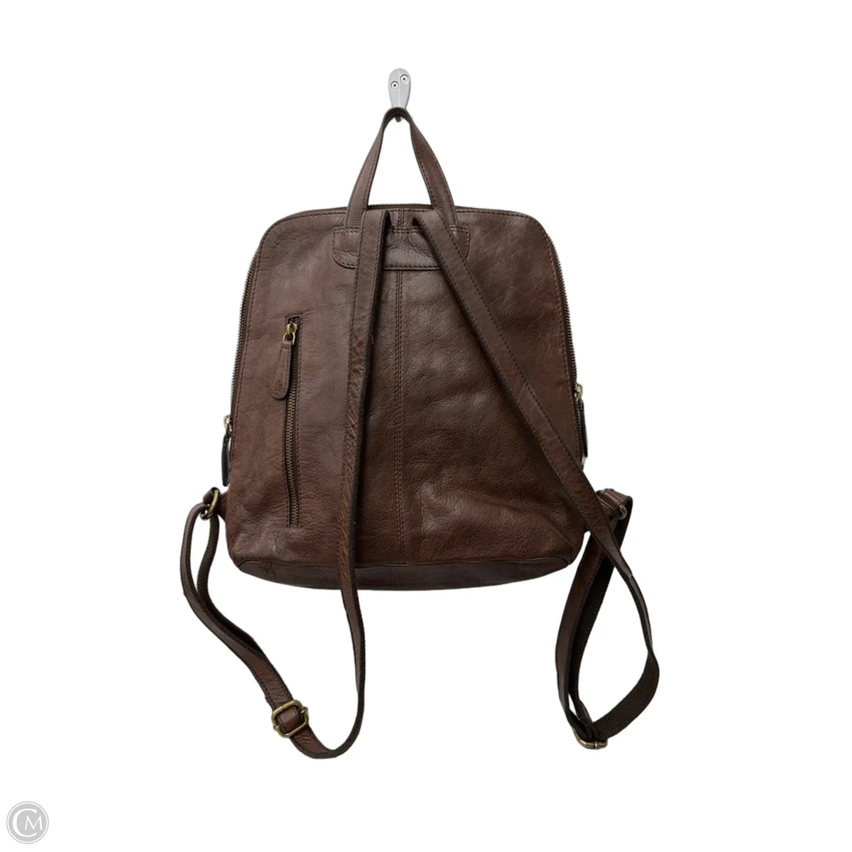 Backpack Leather By Clothes Mentor, Size: Small