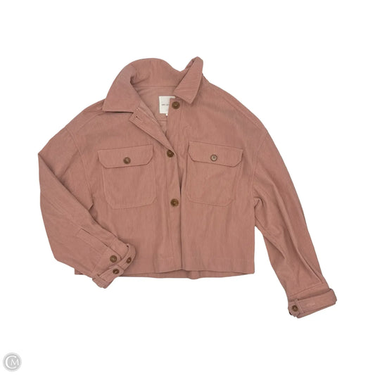 Blouse Long Sleeve By Avec Les Filles In Pink, Size: Xl