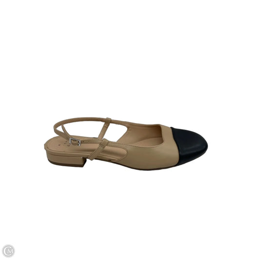Shoes Flats By A New Day In Black & Tan, Size: 8