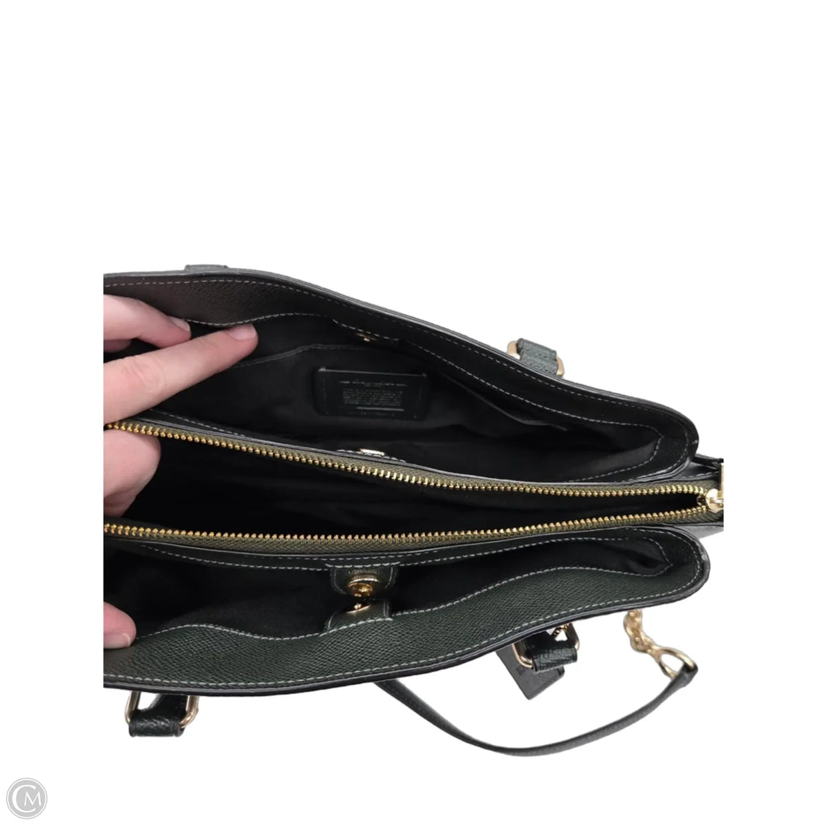 Handbag Designer By Coach, Size: Medium