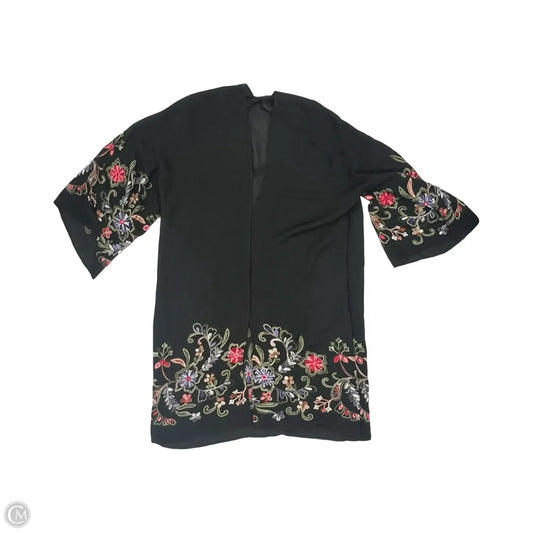 Shawl By Clothes Mentor In Black, Size: Osfm
