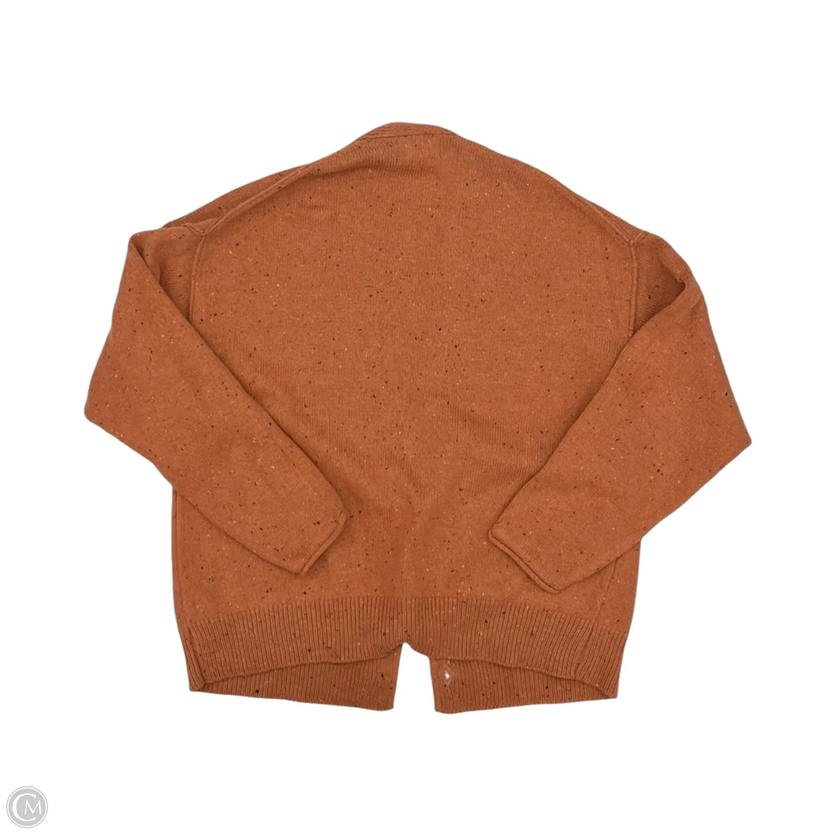 Sweater Cardigan By Universal Thread In Orange, Size: Xl