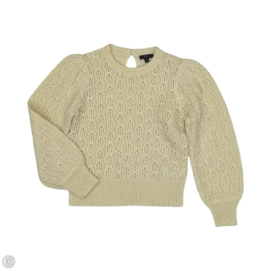 Sweater By J. Crew In Cream, Size: S