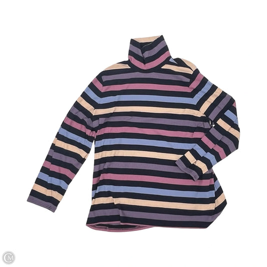 Top Long Sleeve By Cj Banks In Striped Pattern, Size: 3x
