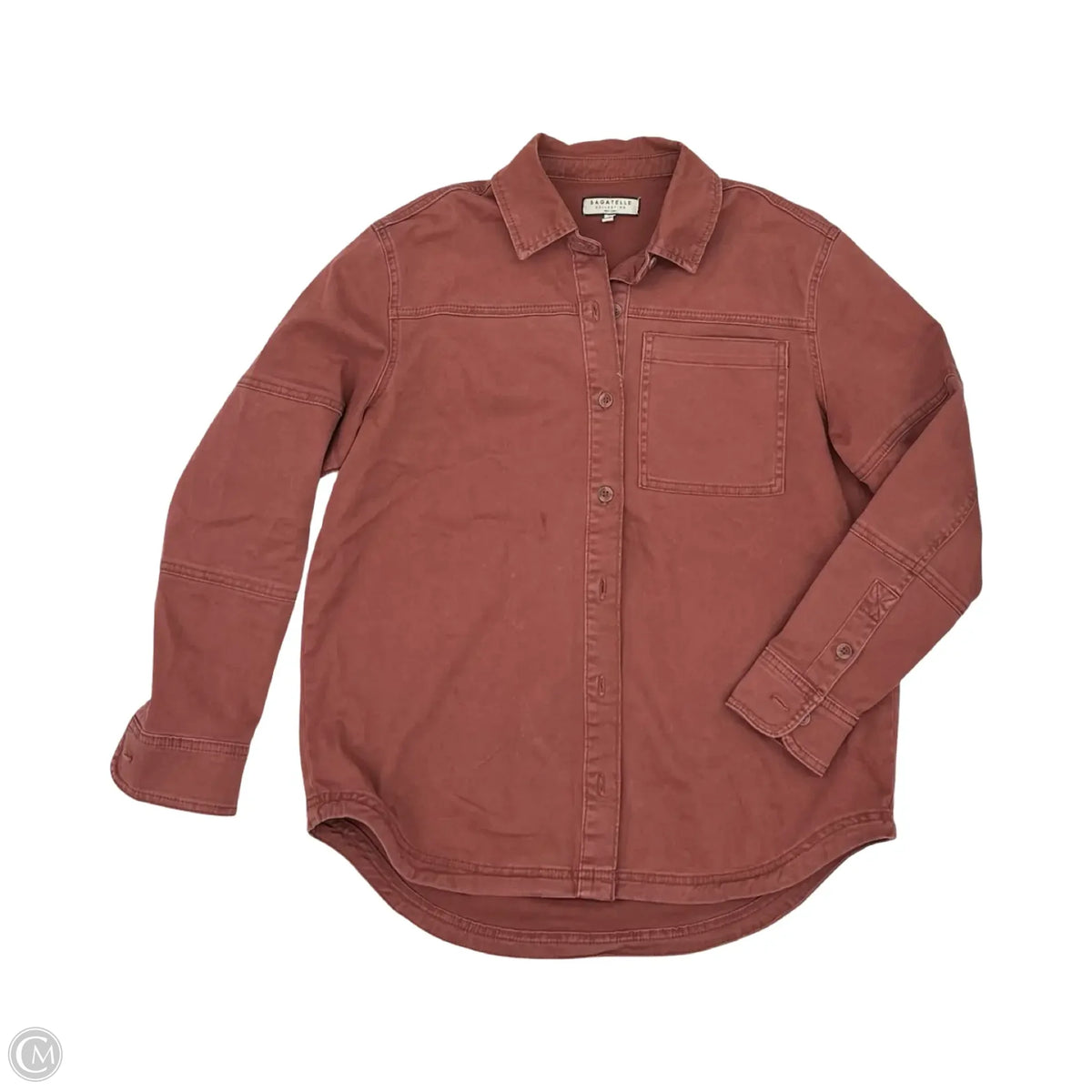 Jacket Shirt By Bagatelle In Red, Size: S