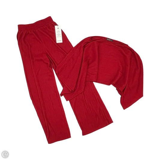 Pants Set 2pc By Love Poem In Red, Size: S