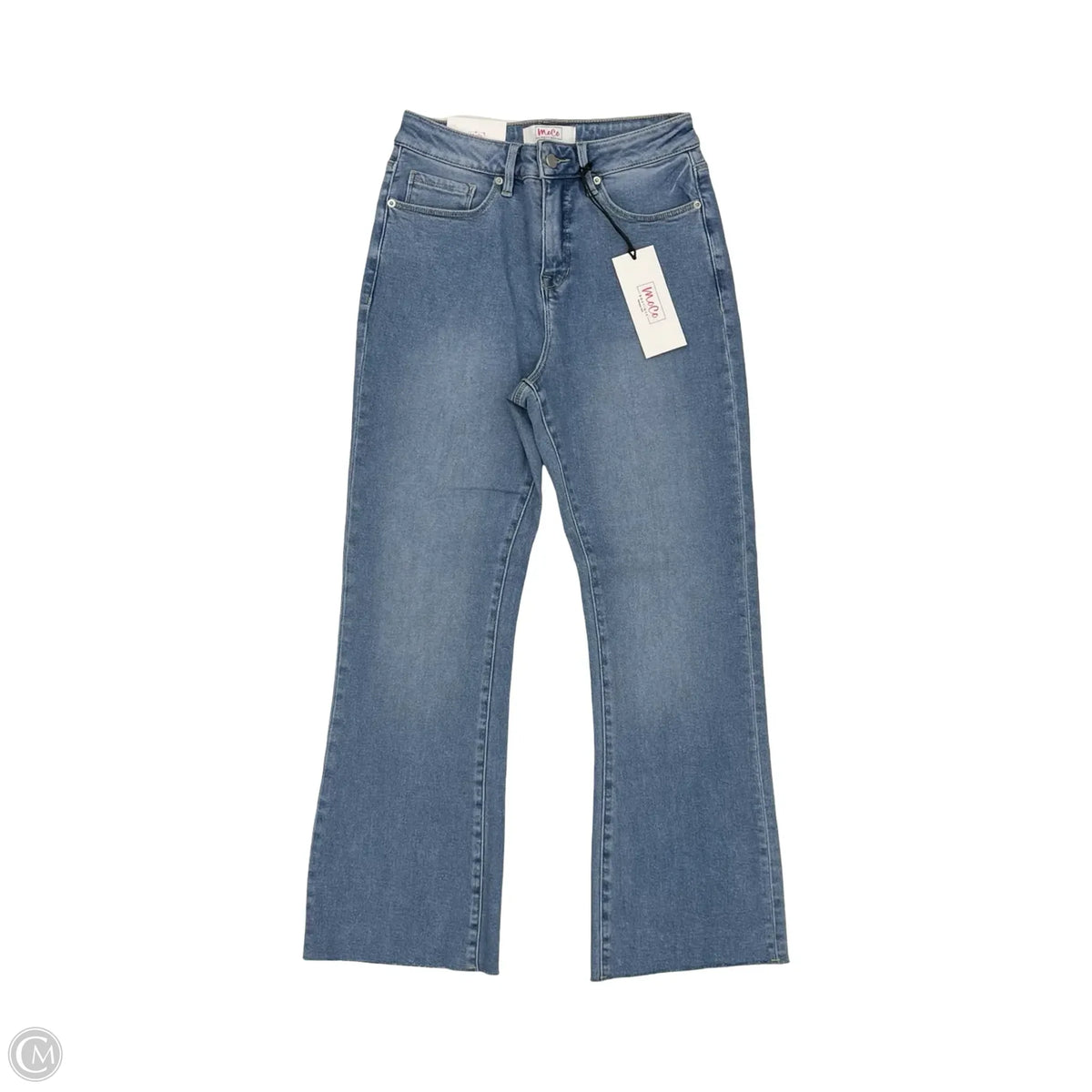 Jeans Cropped By Moco In Blue Denim, Size: 6