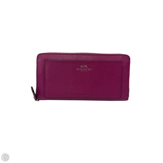Wallet Designer By Coach, Size: Medium