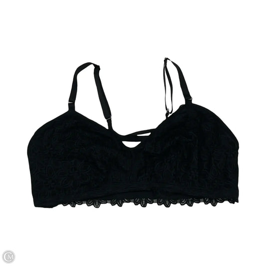 Bralette By Aerie In Black, Size: Xl