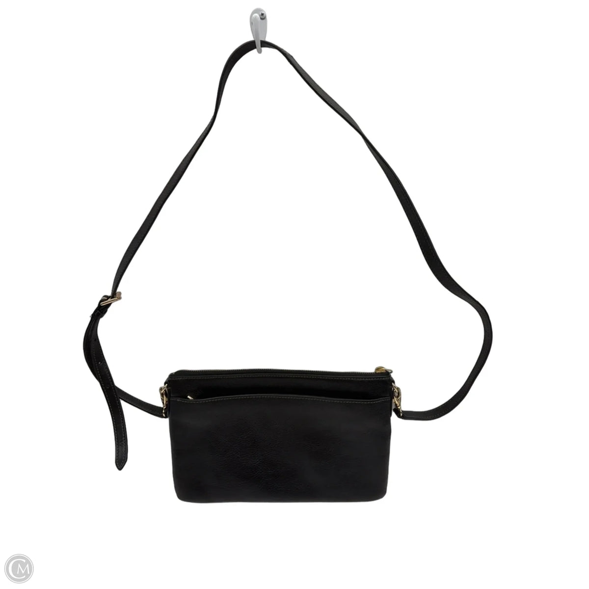 Crossbody Leather By Fossil, Size: Medium