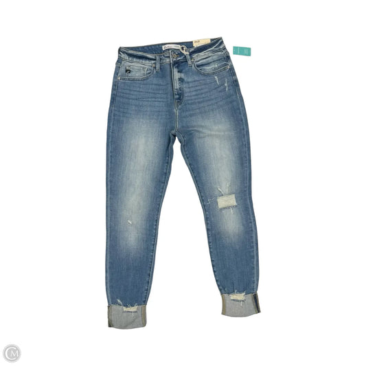 Jeans Skinny By Kancan In Blue Denim, Size: 8