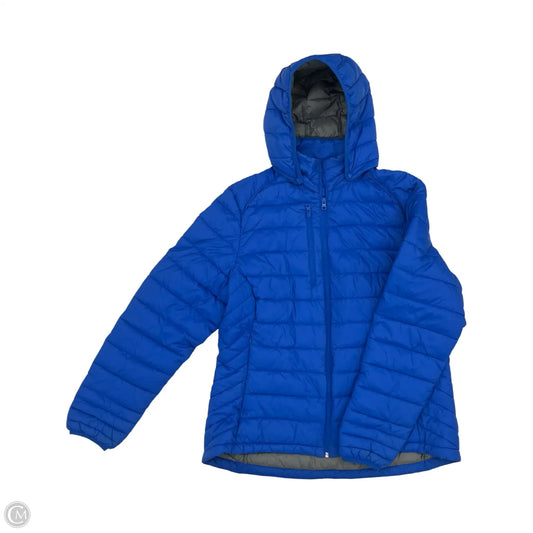 Jacket Puffer & Quilted By Clothes Mentor In Blue, Size: 2x