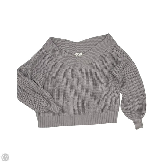Sweater By Zenana In Grey, Size: M