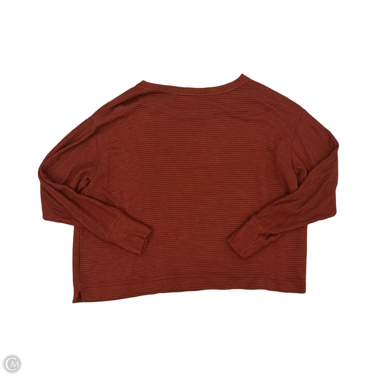 Top Long Sleeve By Loft In Orange, Size: L