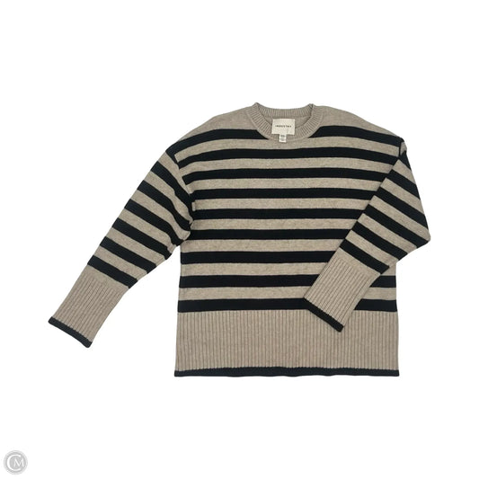 Sweater By Industry In Black & Tan, Size: M
