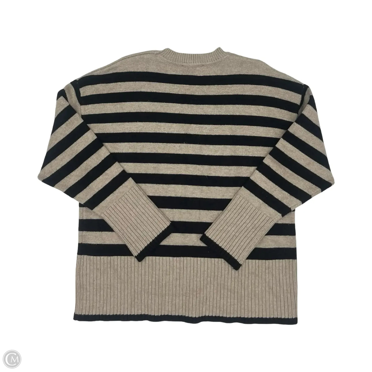 Sweater By Industry In Black & Tan, Size: M