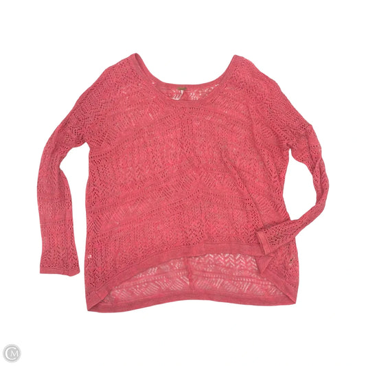 Sweater By Free People In Pink, Size: S