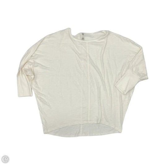 Top Long Sleeve By Lou And Grey In Cream, Size: Xl