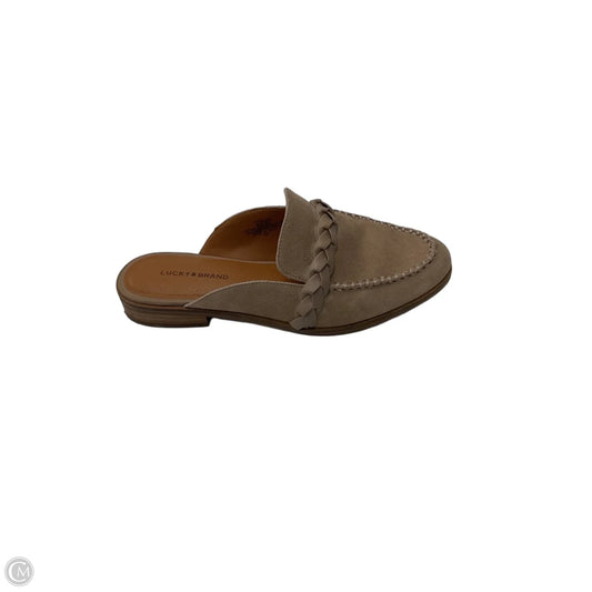 Shoes Flats By Lucky Brand In Tan, Size: 9